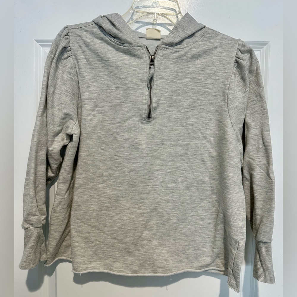 Women’s Matilda Jane Good Hart Gray Hoodie Top Size Small